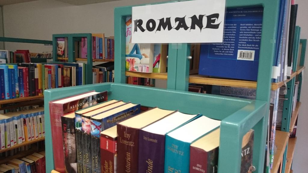 Innenansicht Bücherei Donnersbach